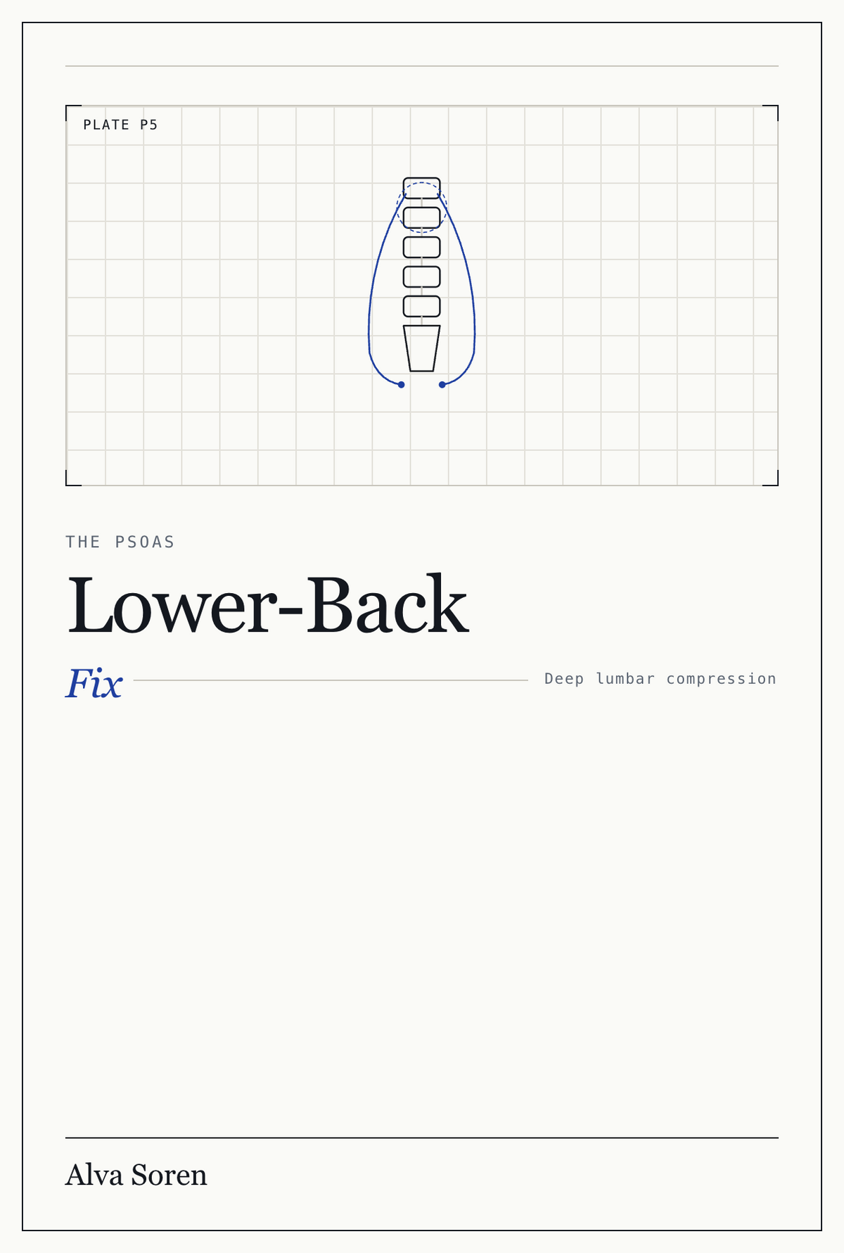 The Psoas Lower Back Fix