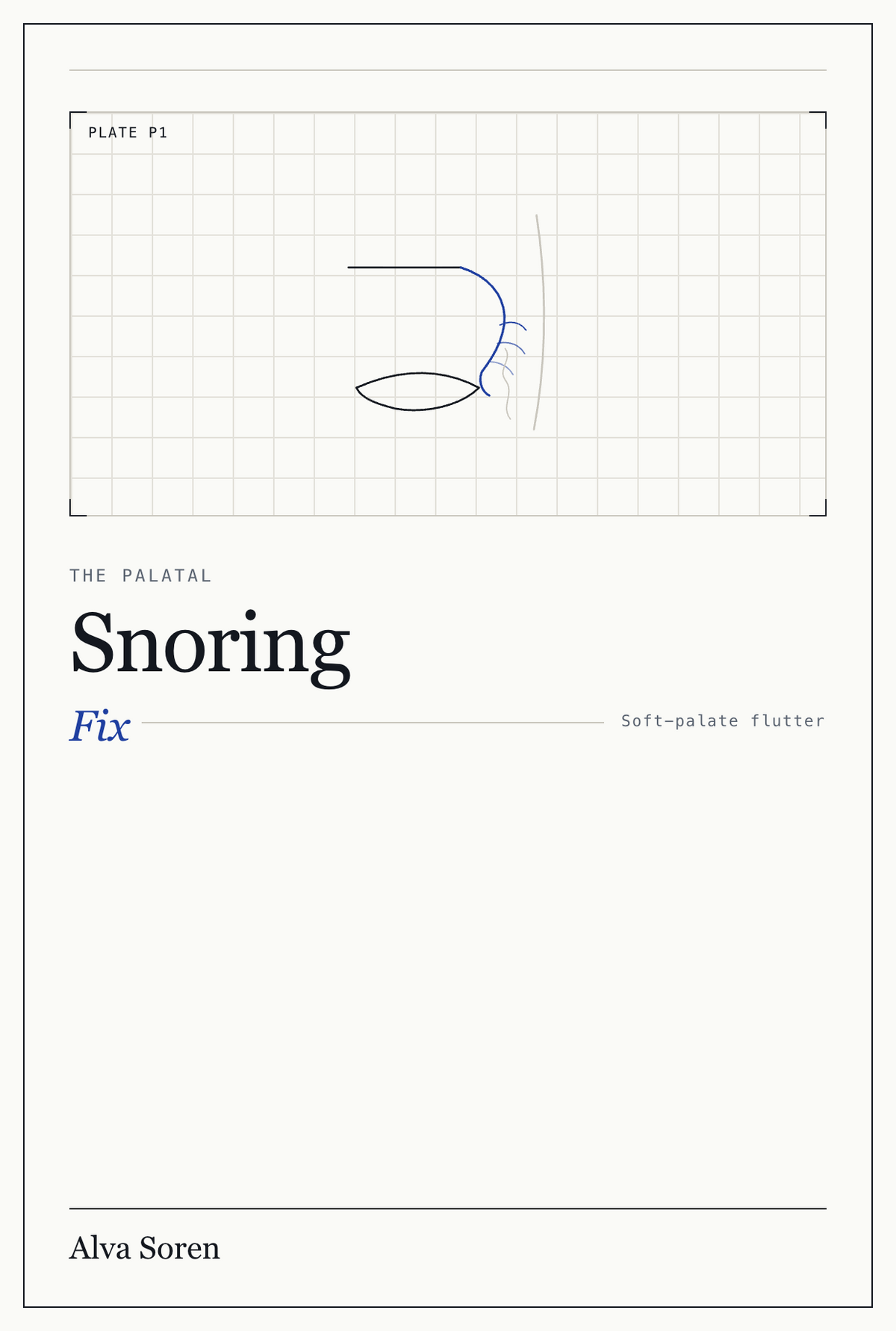The Palatal Snoring Fix