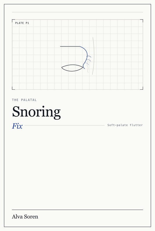 The Palatal Snoring Fix
