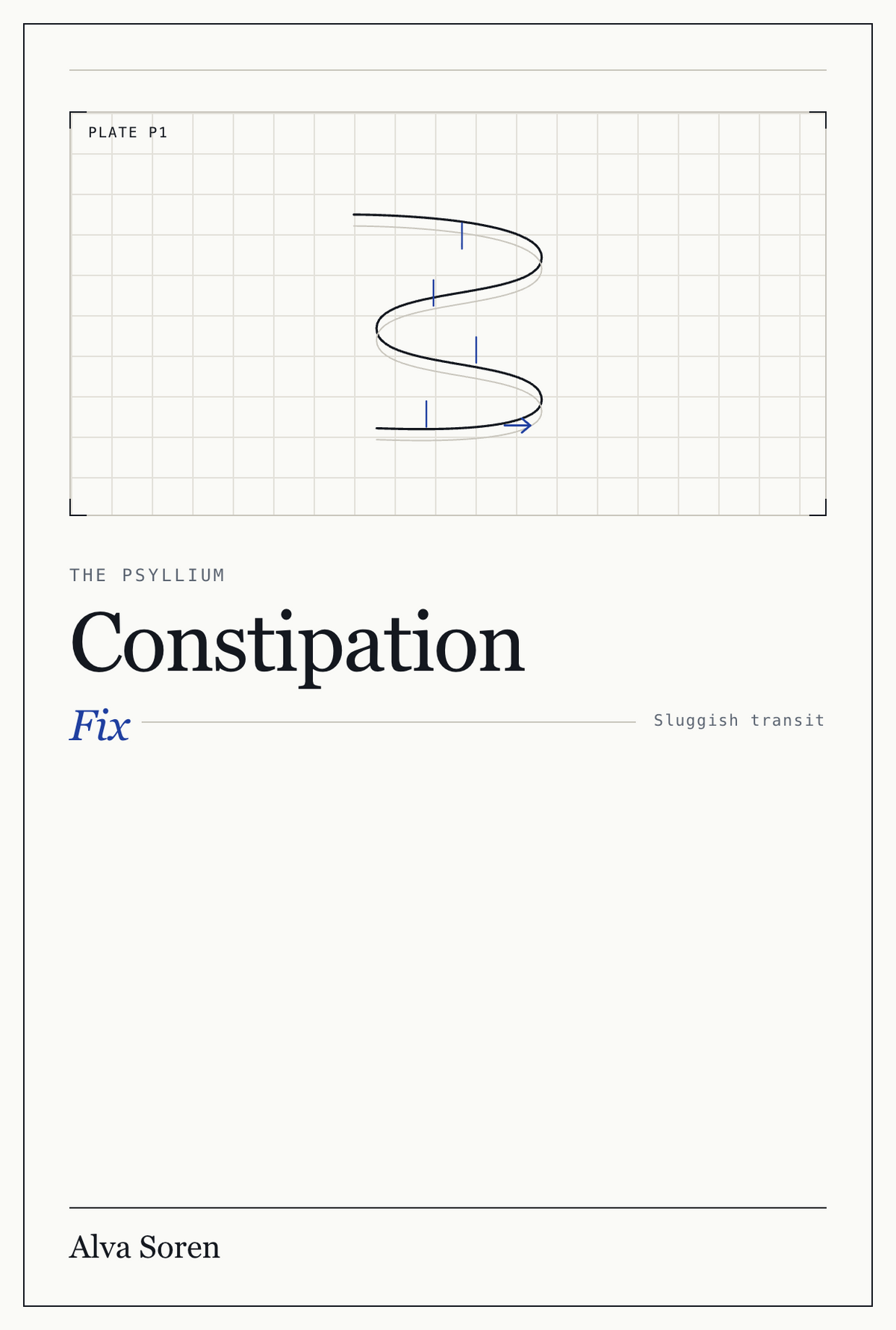 The Psyllium Constipation Fix